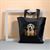 Pet Portrait Tote Bag Sadie