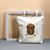 Dog Portrait Leather Tote Bag